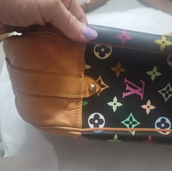 COA Louis Vuitton Multicolor Monogram Hobo Bag - Picture 4 of 14